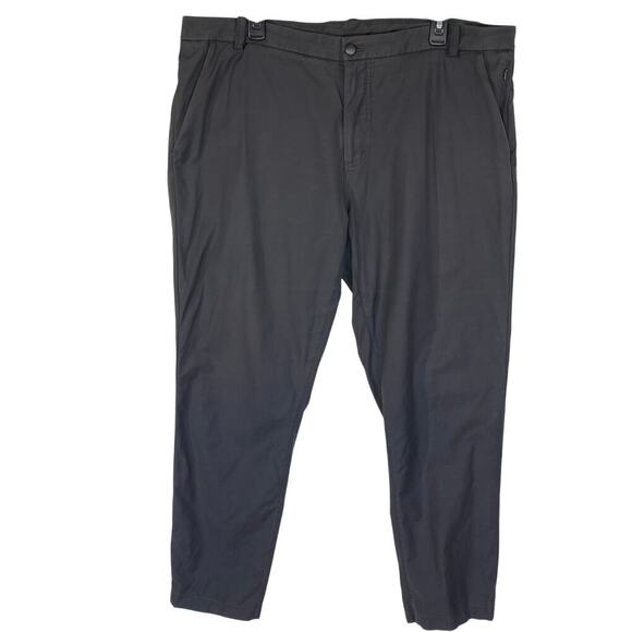 LULULEMON Men’s ABC Classic-Fit Trouser Obsidian Gray size 40 - Picture 2 of 8